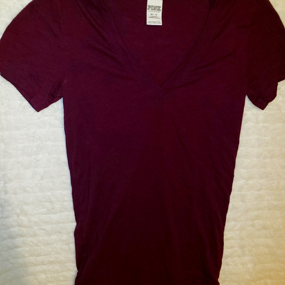 Pink V Neck